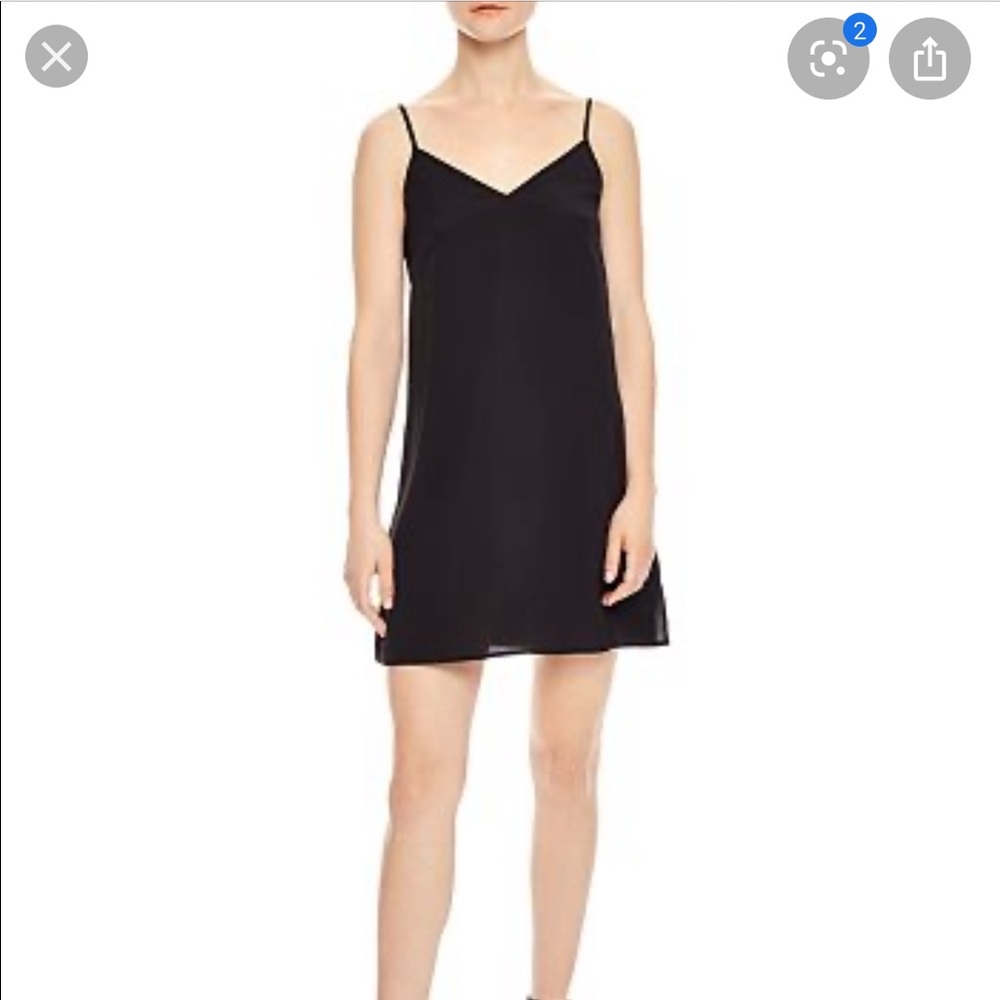 Sandro Row Mini Slip Dress